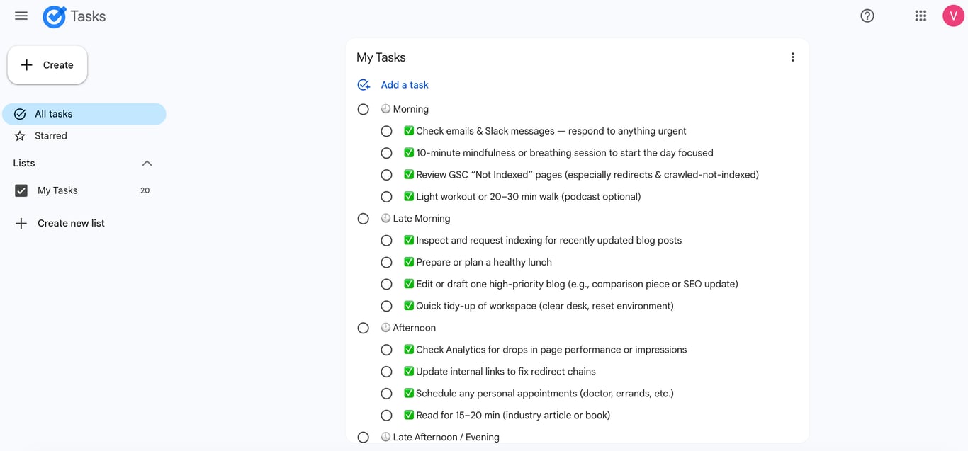 Google Tasks