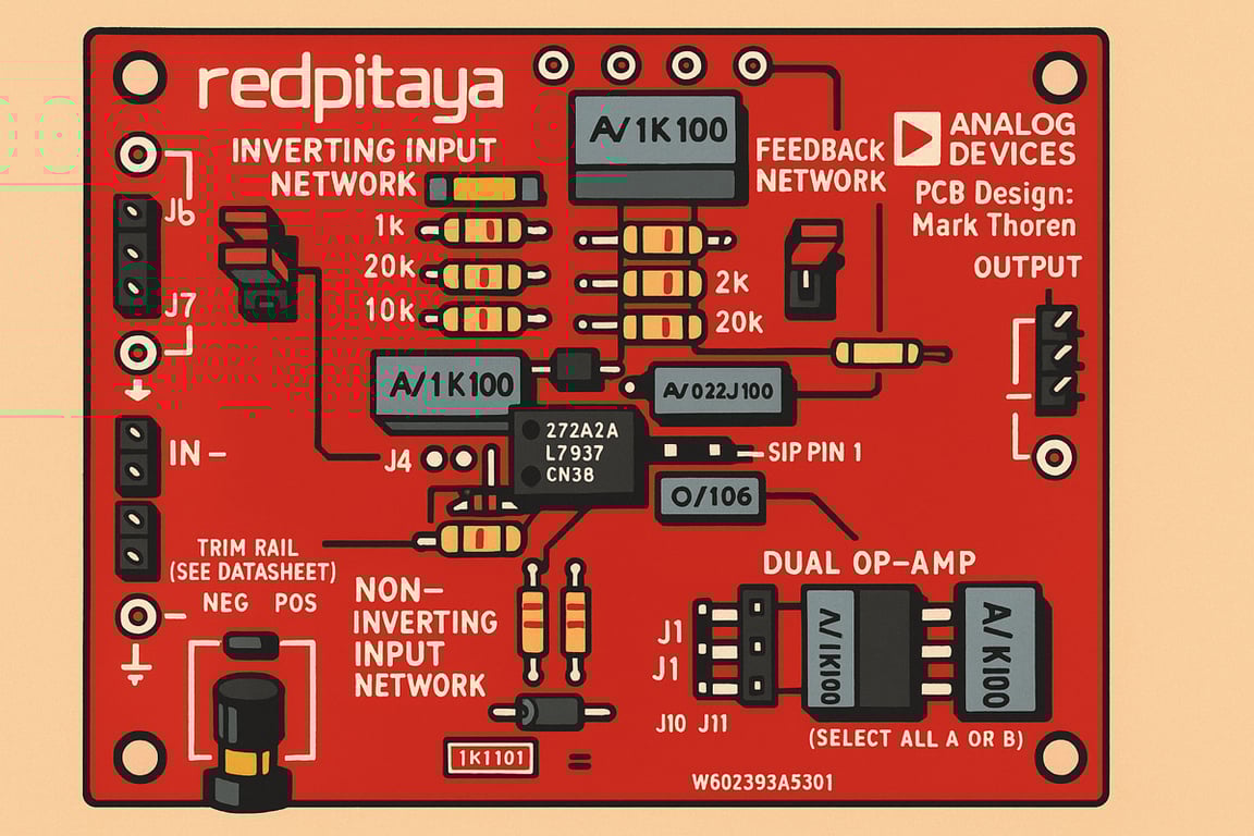 OpAmp Experimenter Board