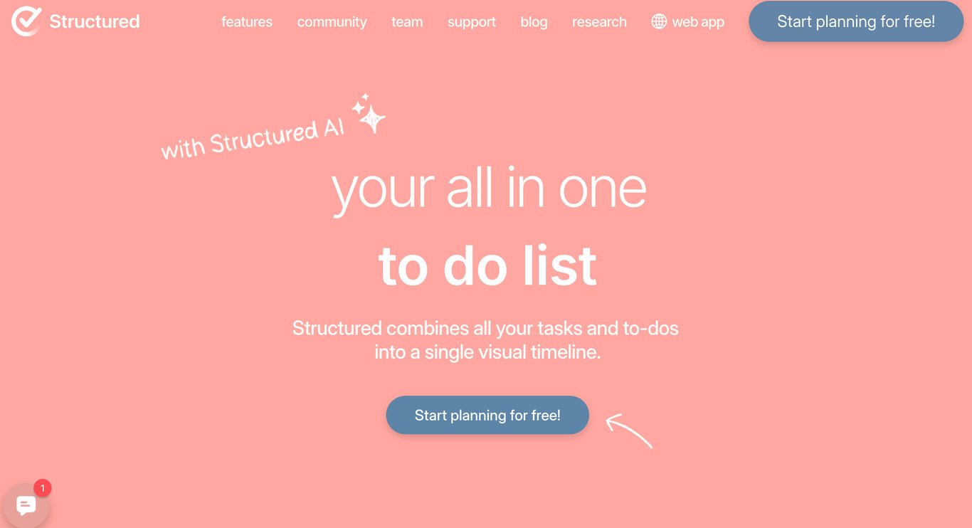Structured Task manager