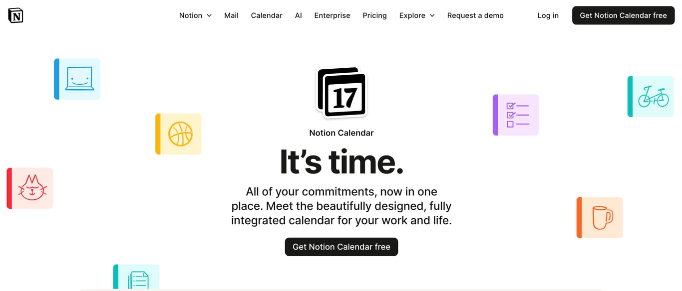 Notion Calendar