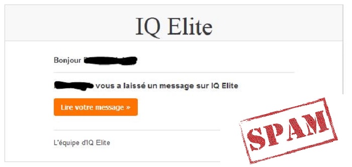 IQ Elite : Danger ! Machine à spammer…