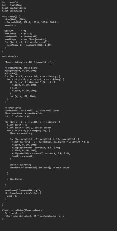Soundwave Checkerboard