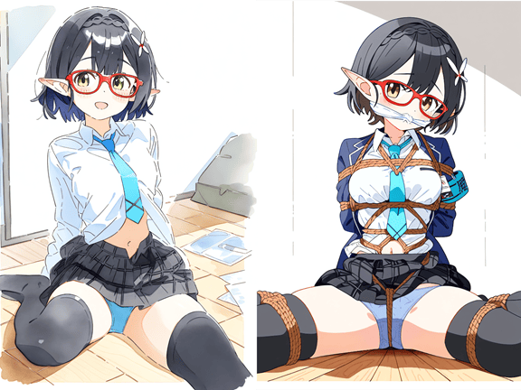 260114蔚蓝奥空绫音校服jk领带裙子拉起展示内内诱惑
