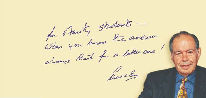 Quelques citations d’Edward de Bono