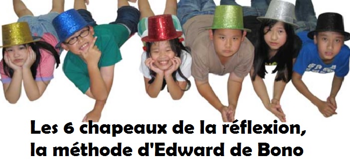 Les six chapeaux d’Edward de Bono pour structurer sa réflexion