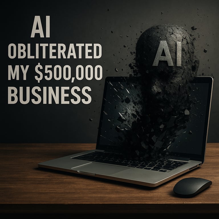 AI Obliterated my $500,000 business