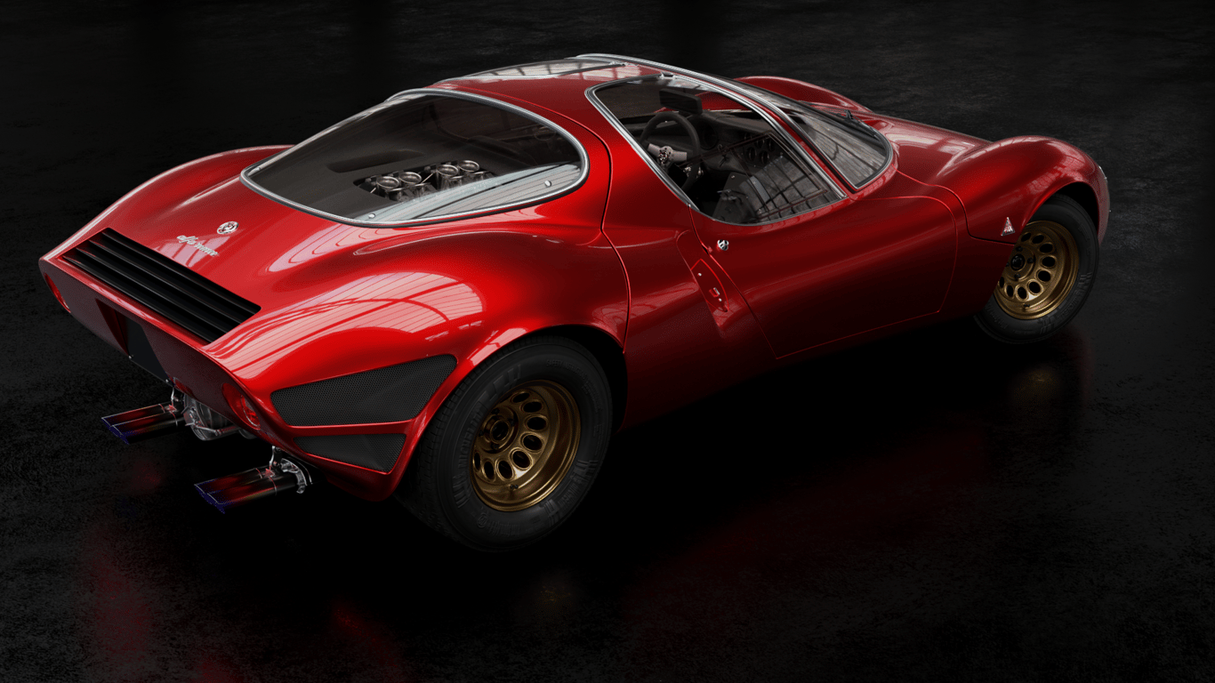 ALFA ROMEO 33 MODELING