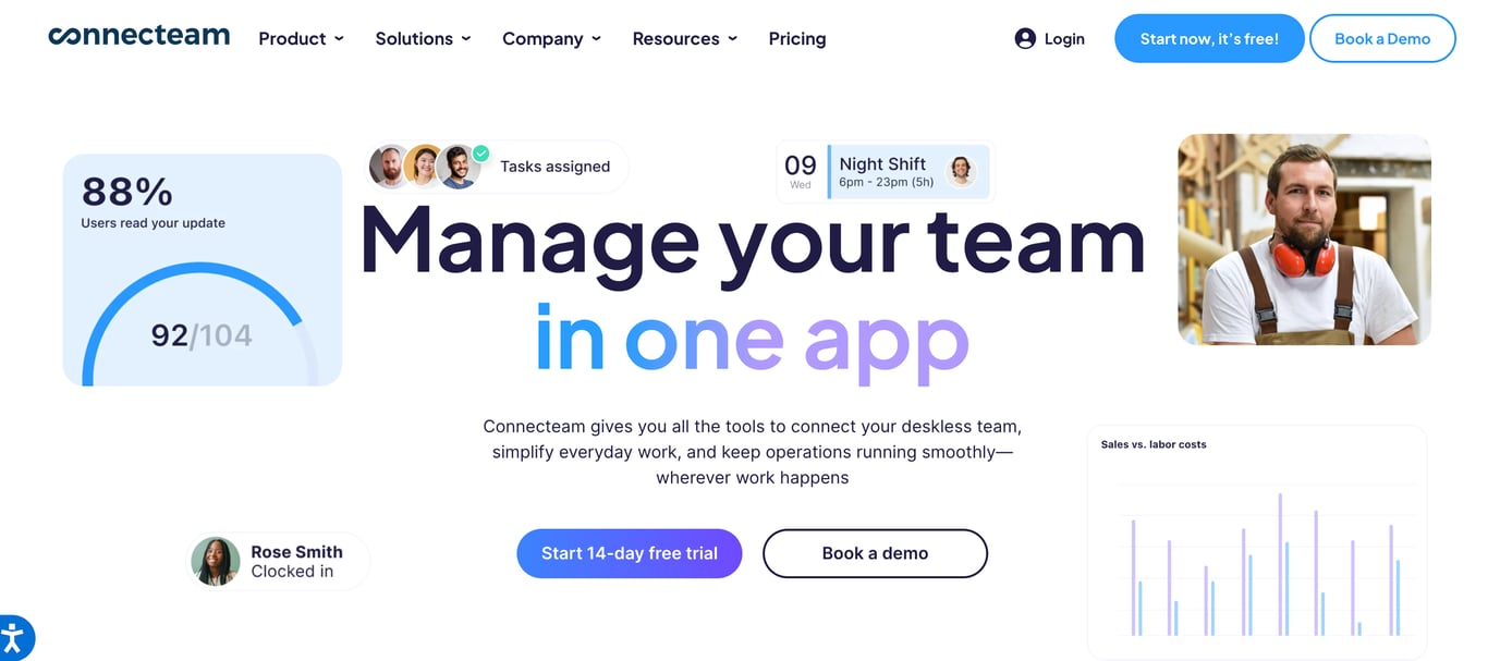 Connecteam Team Management App