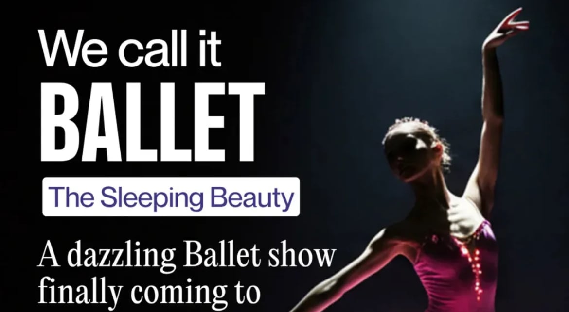 Ballet: Sleeping Beauty in a Dazzling Light Show