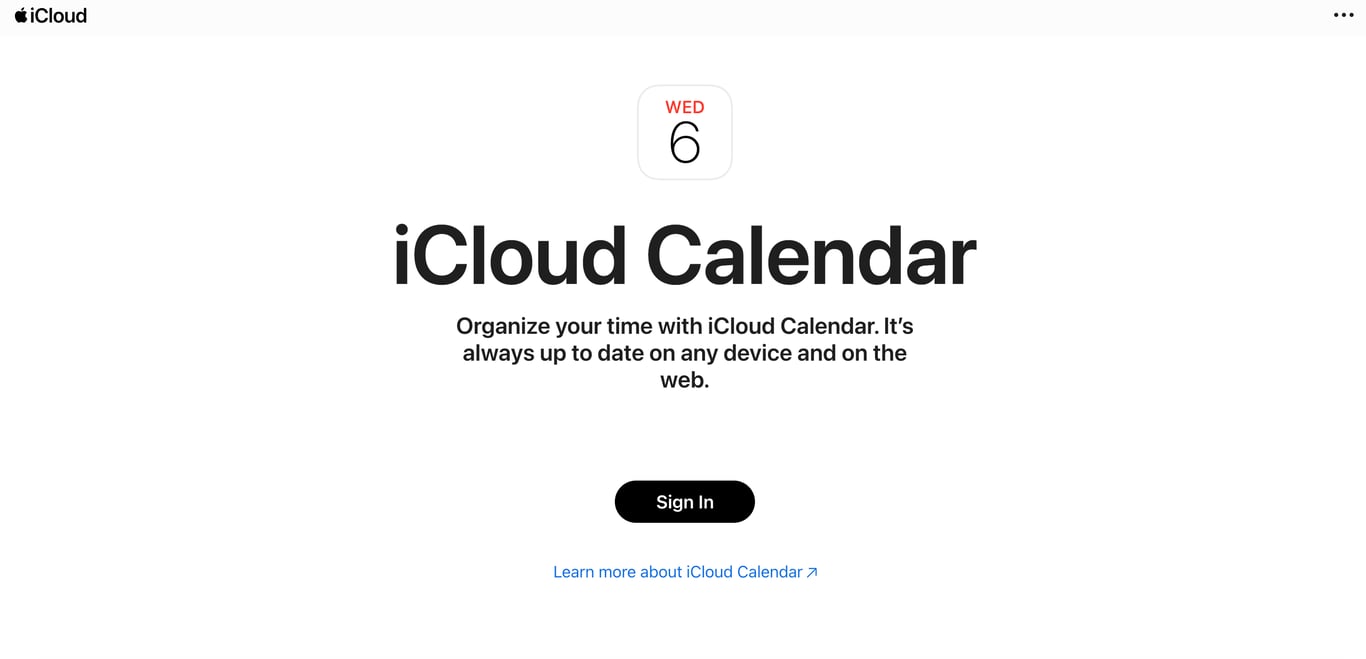 Apple Calendar
