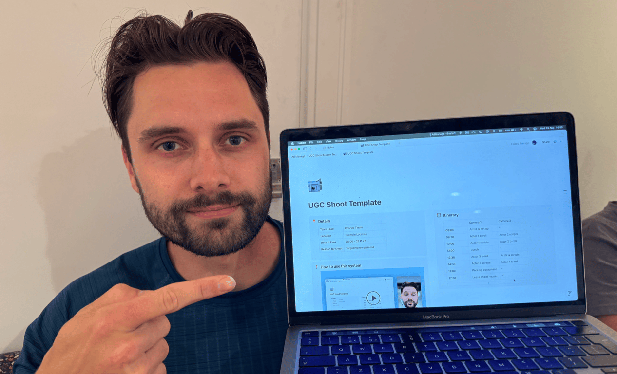 From Chaos to Creative Machine: The UGC System That Shoots 150 Ads in a Day