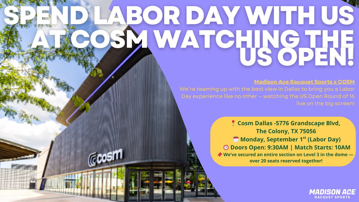 Labor Day At COSM: US Open Watch Party