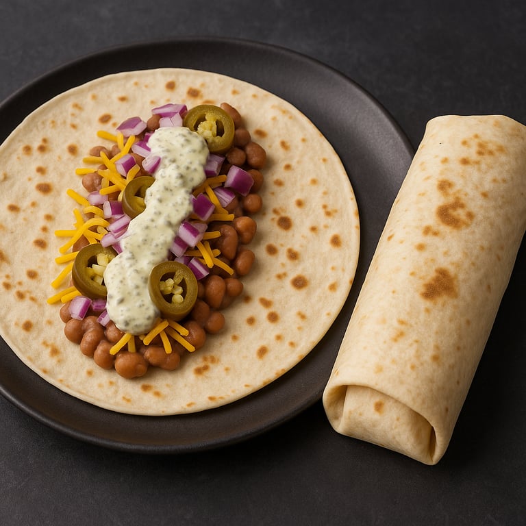 My Version of Red’s Bean and Cheese Burrito