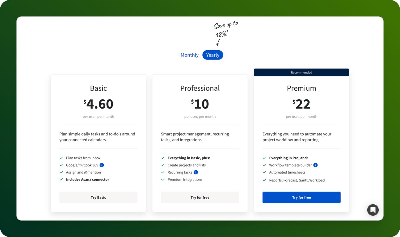 TimeHero Pricing