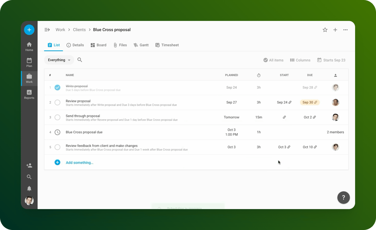 TimeHero’s Project Management