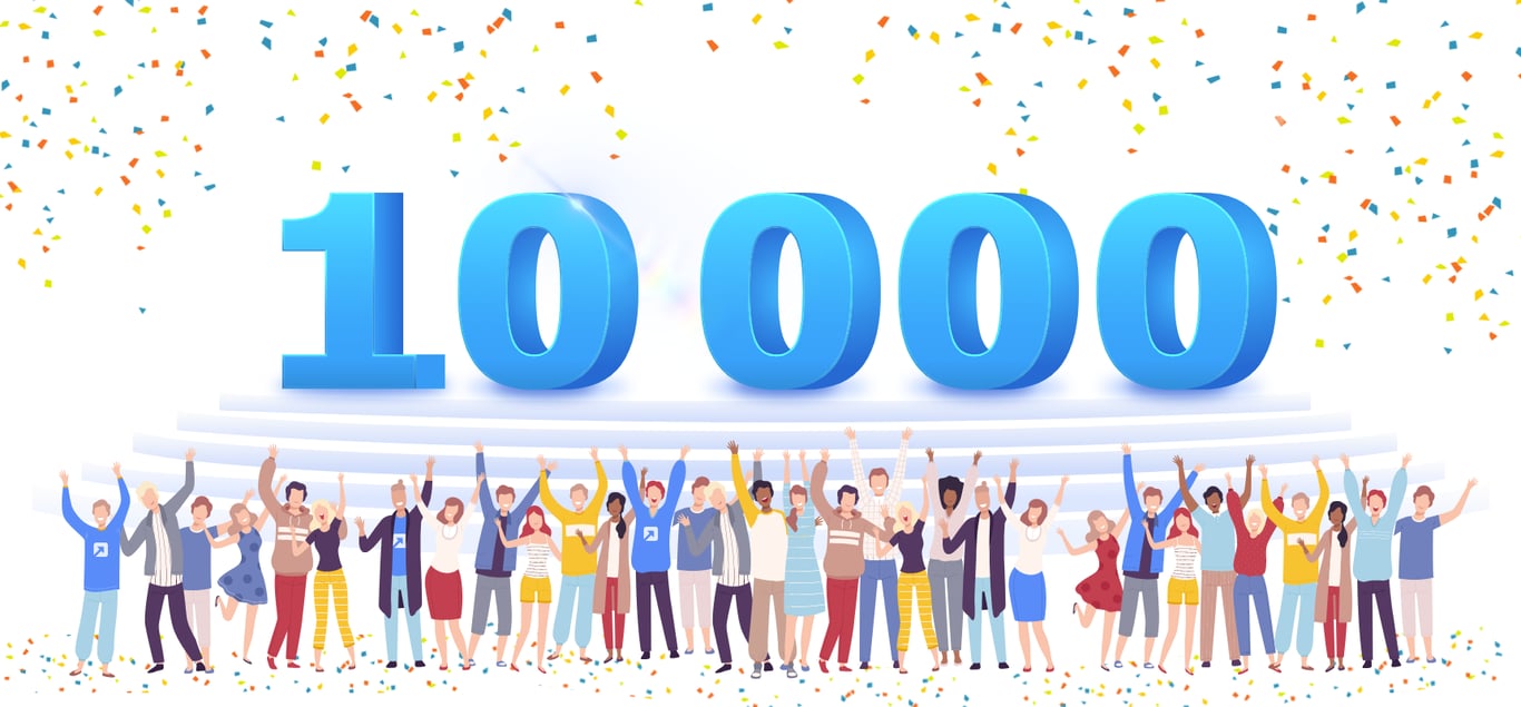 
🎉 A Milestone Worth Celebrating: 10,000 Users!