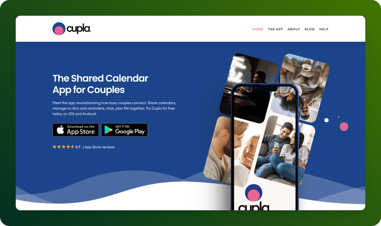 Cupla App for couples