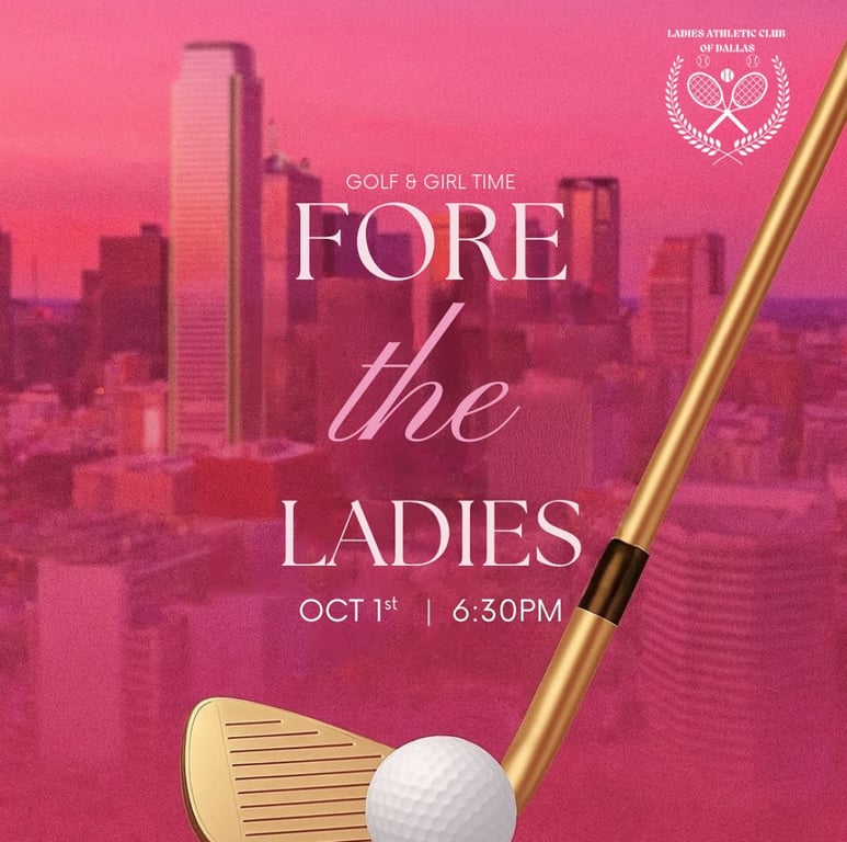 FORE THE LADIES : GOLF CLINIC