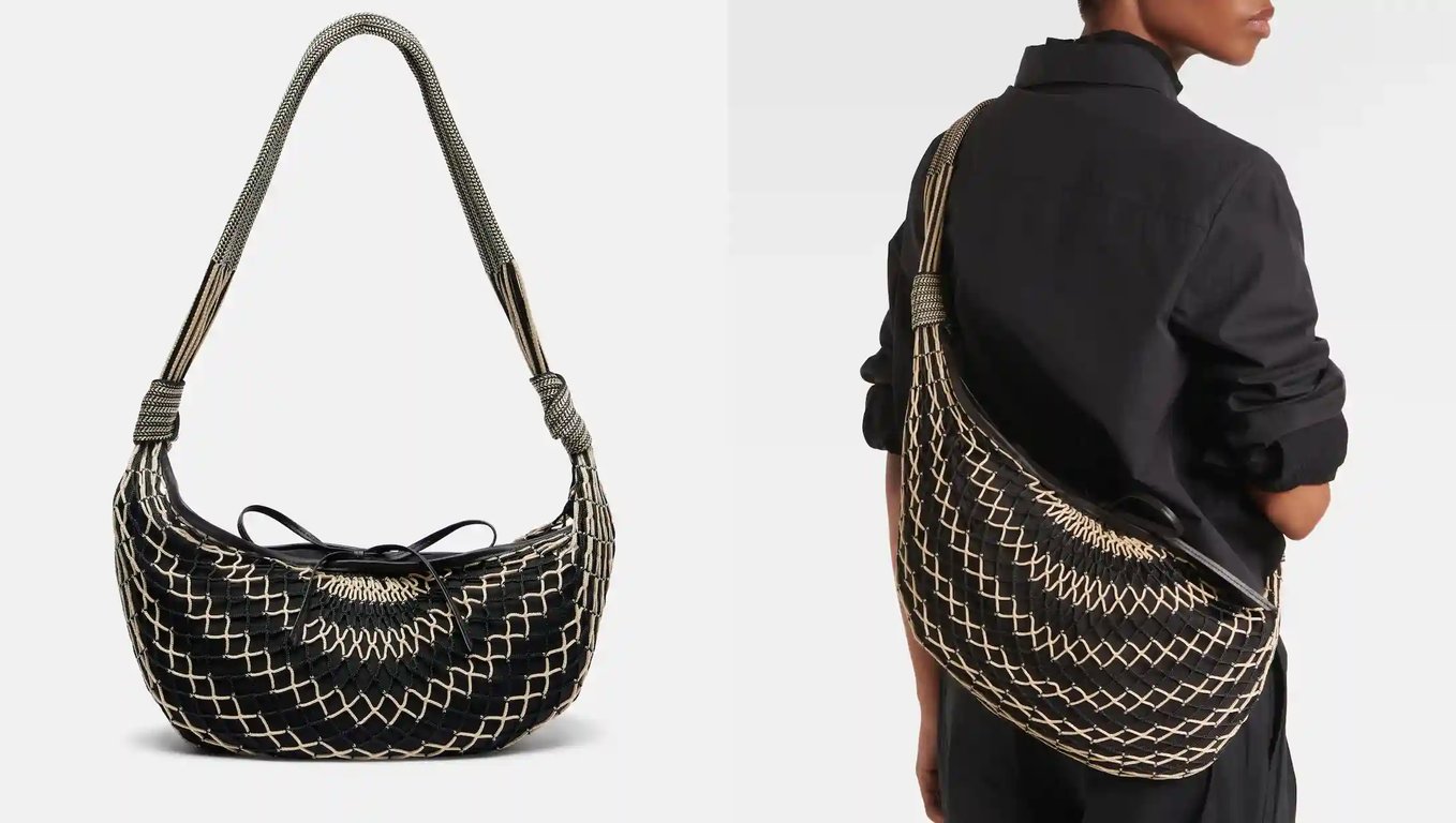 자크뮈스 Le Chiquito Moyen 레더 숄더 백