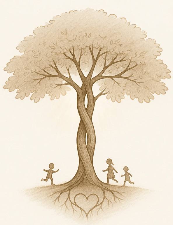 Illustration of what we have in mind of the concept of our marriage in Jesus