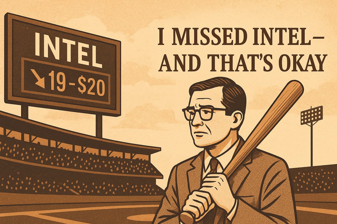 I Missed Intel — And That’s Okay