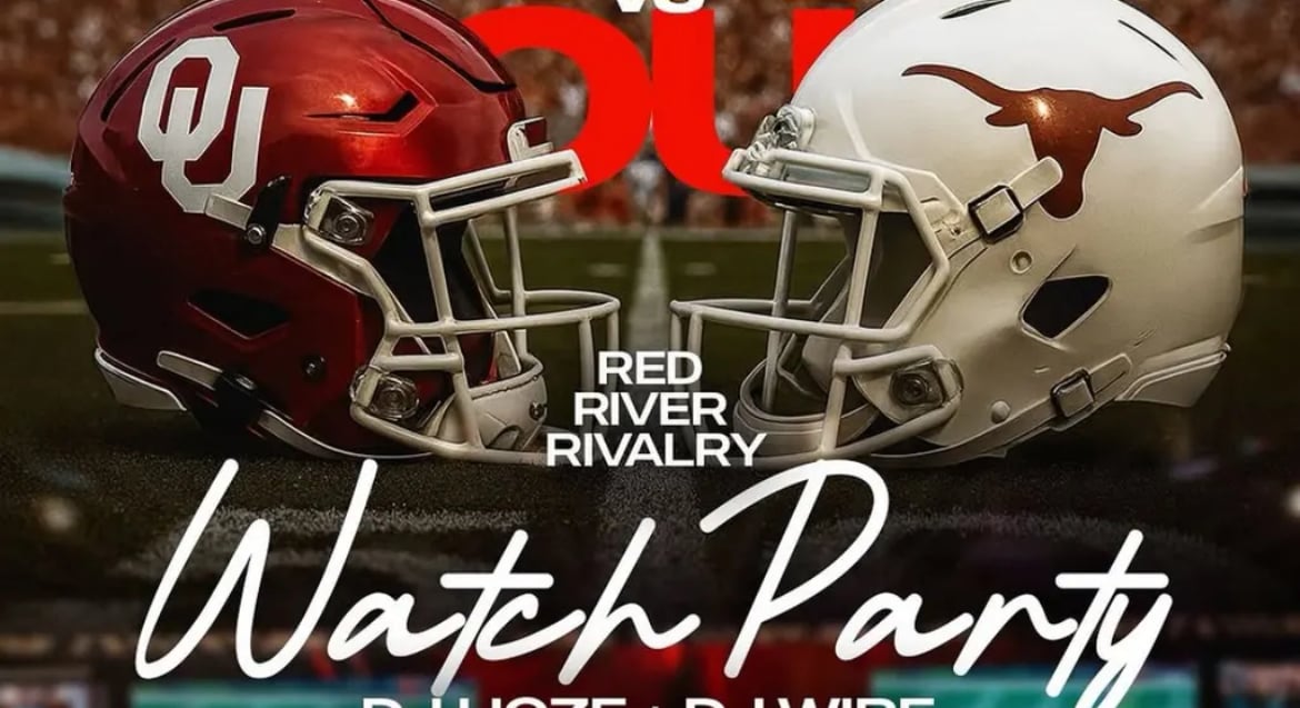 TX vs OU Red River Rivalry Watch Party