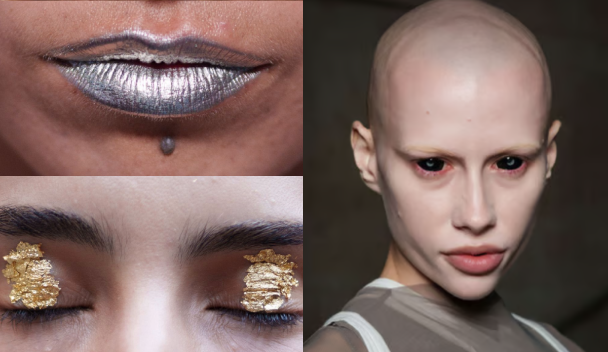 [뷰티트렌드] 2026 S/S 패션위크에서 주목할 두 가지 포인트, 메탈릭과 에일리언 뷰티👽