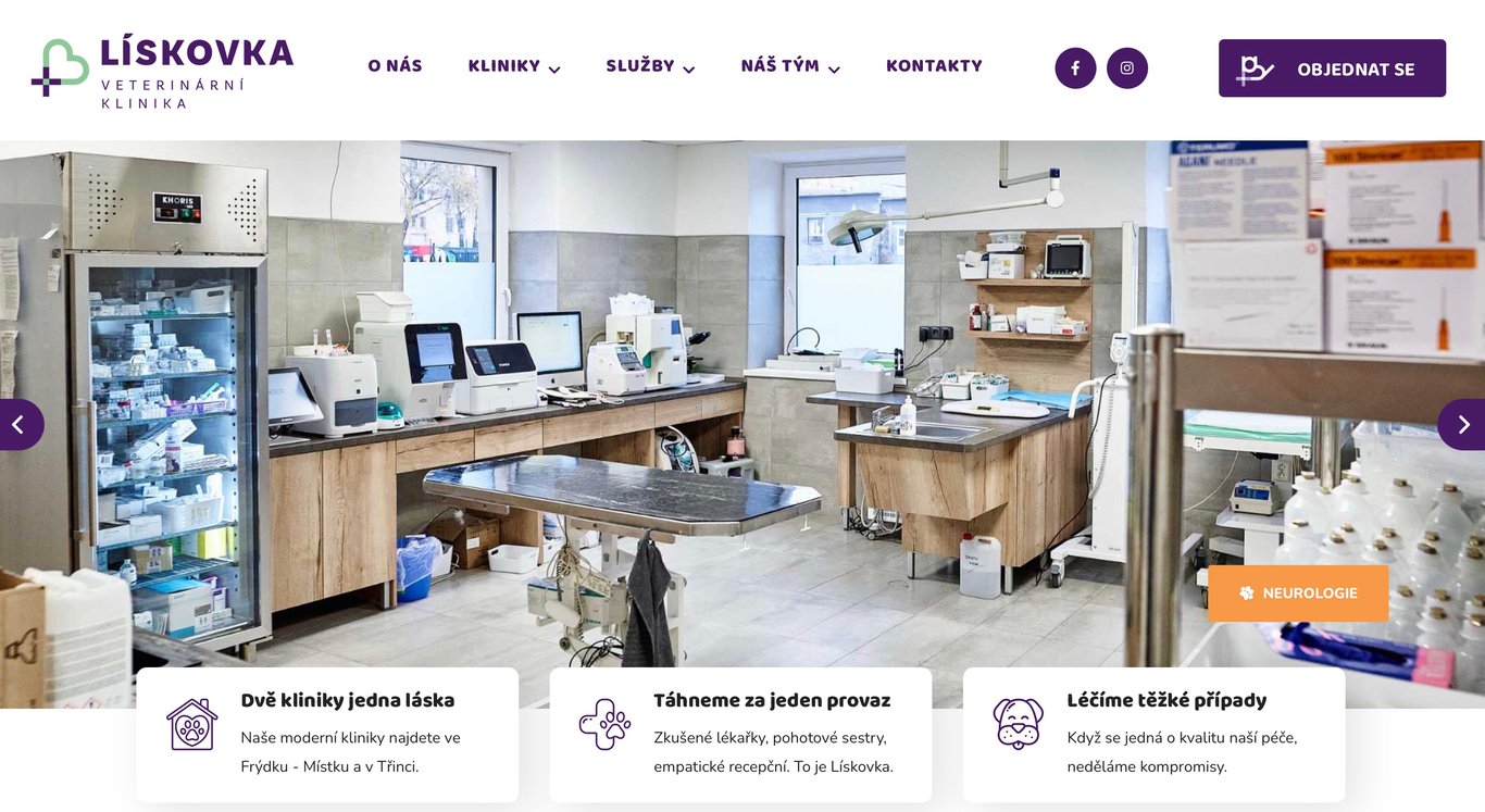 Veterinární klinika Lískovka