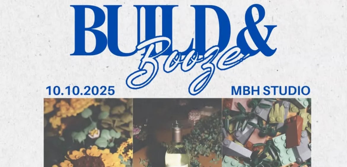 Build & Booze: Custom Brick Art