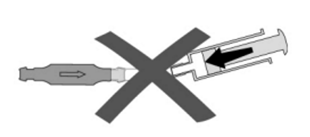 Fig. 16: Avoidance of pressurisation