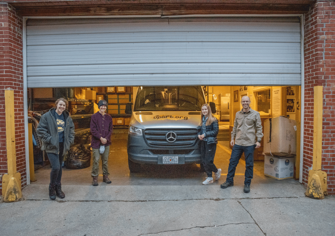 Loaded up and good to go