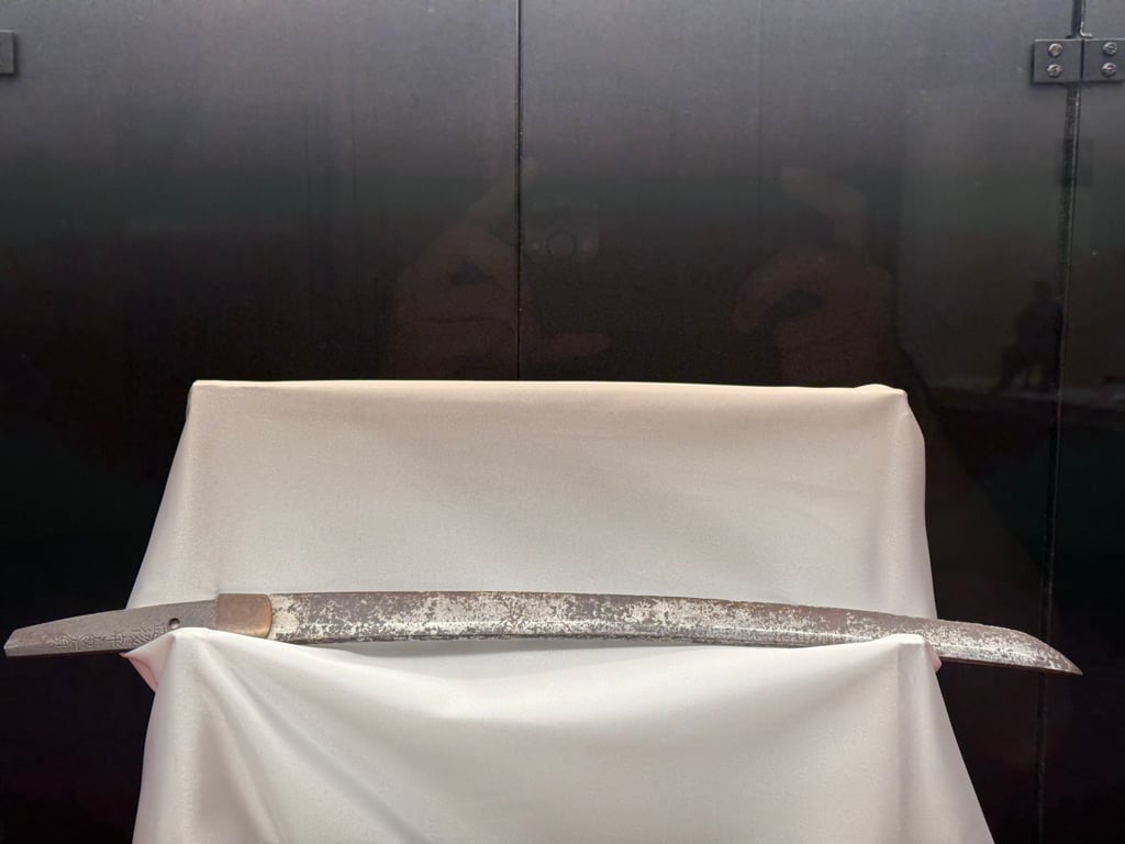 筆者攝於京都靈山歷史館