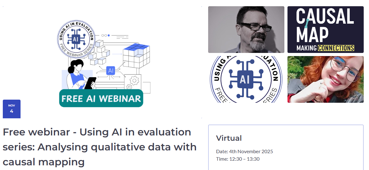 Analysing qualitative data with causal mapping: a UKES webinar