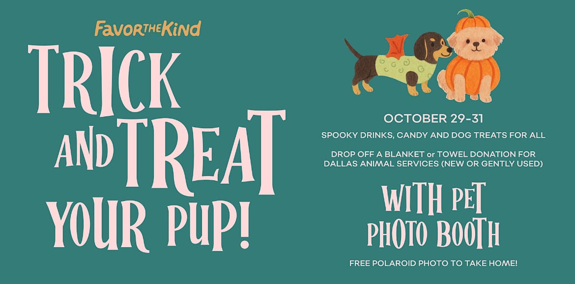 Favor the Kind Trick and Treat Your Pup Halloween