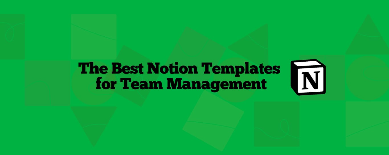17 Notion Templates for Team Management 2025 | Free & Paid
