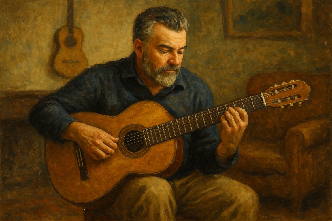 Starting Classical Guitar at 48 — Why I’m Learning Something New (and Hard)