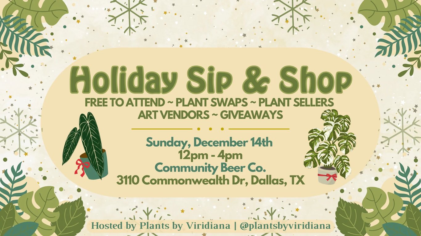 Holiday Sip & Shop