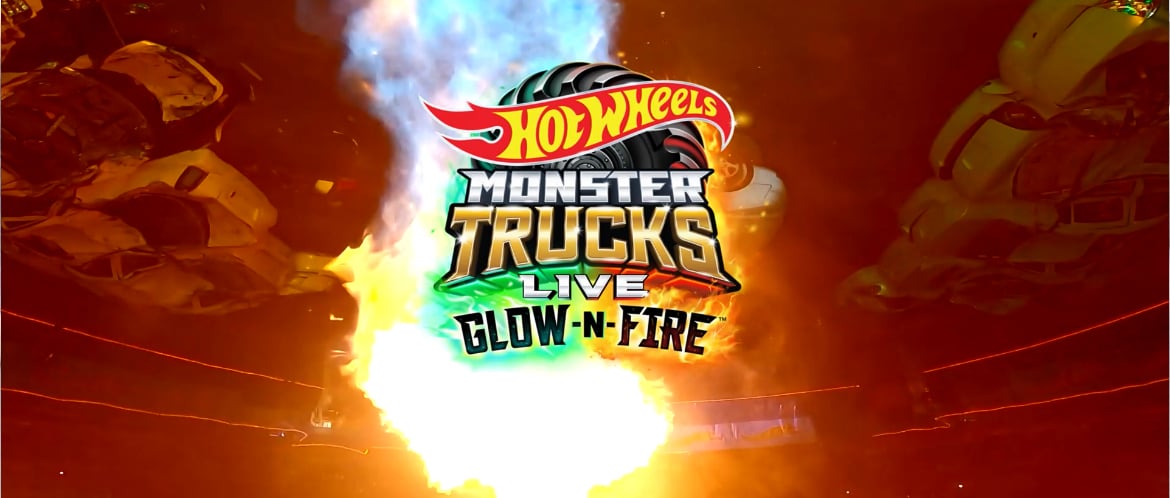 Hot Wheels Monster Trucks LIVE: Glow N Fire