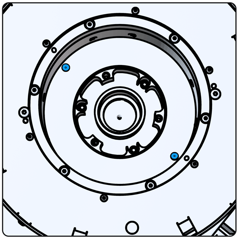A close-up of a circular object AI-generated content may be incorrect.