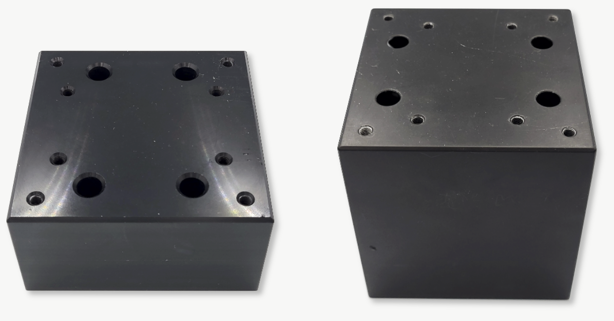 2" (left) and 4" extensions (right)