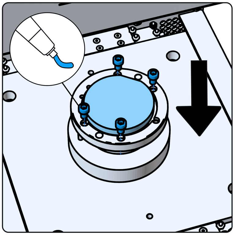 A drawing of a blue object AI-generated content may be incorrect.