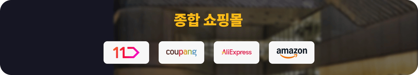 종합 쇼핑몰 블랙프라이데이