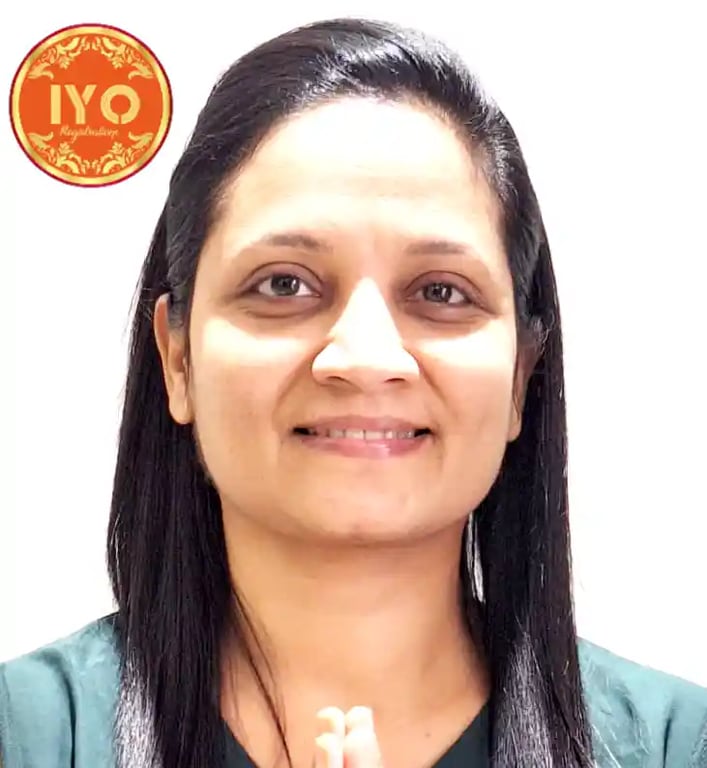 Priya Rajesh Shetty-Aarogyyam Mind and Body Therapy Clinic-IYT®-International Yoga InfertilityPrenatalPost-NatalGarbh Sanskar.webp