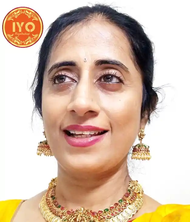 V. Bindu Sridevi-Aarogyyam Mind and Body Therapy Clinic-IYT®-International Yoga InfertilityPrenatalPost-NatalGarbh Sanskar.webp