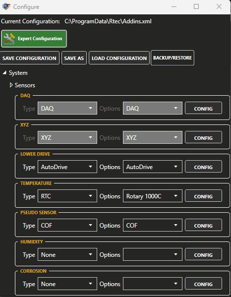 animation example, please refer to the list table.