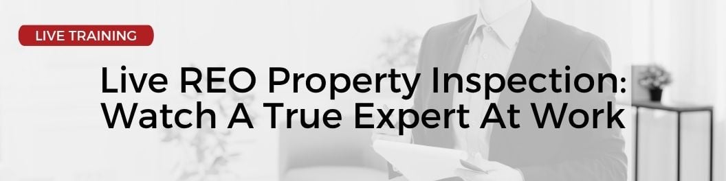 🔑 Live REO Property Inspection with Joe - Exclusive Access for Members