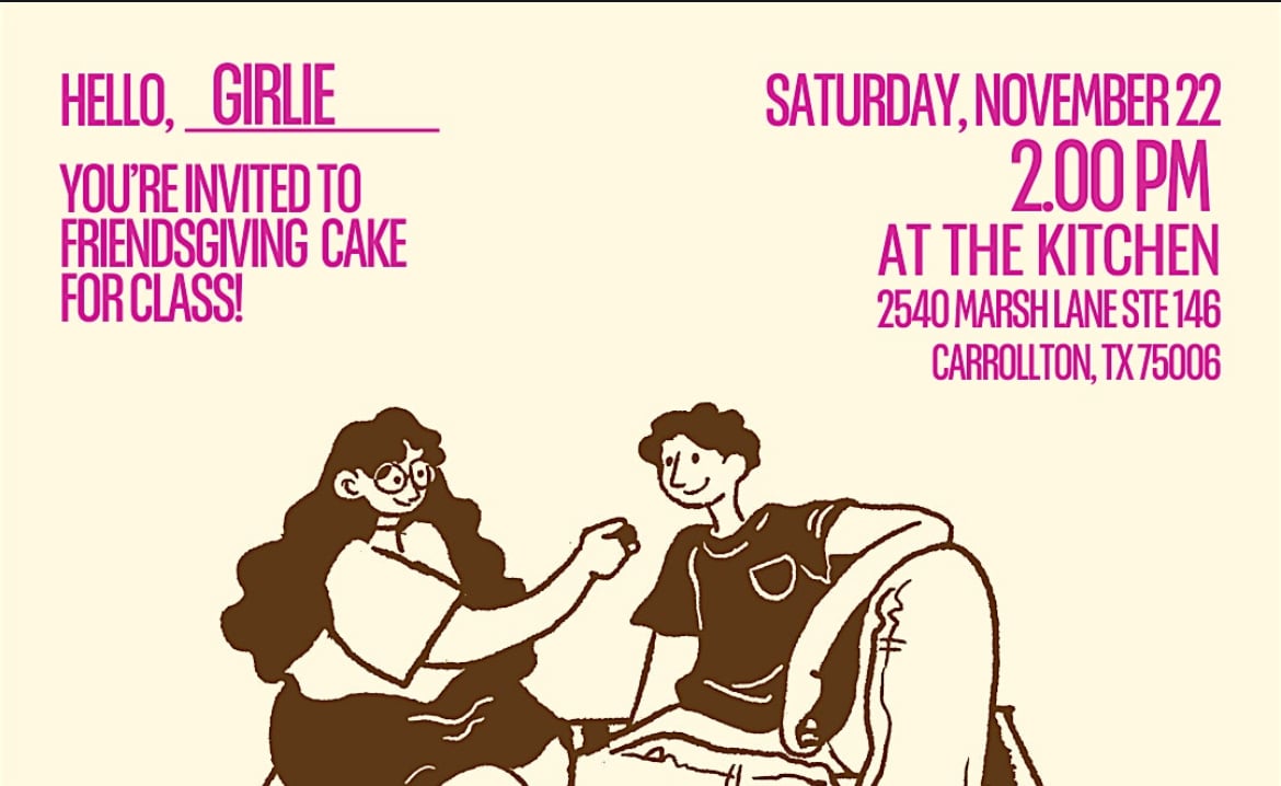 Gals-Giving Cake Class