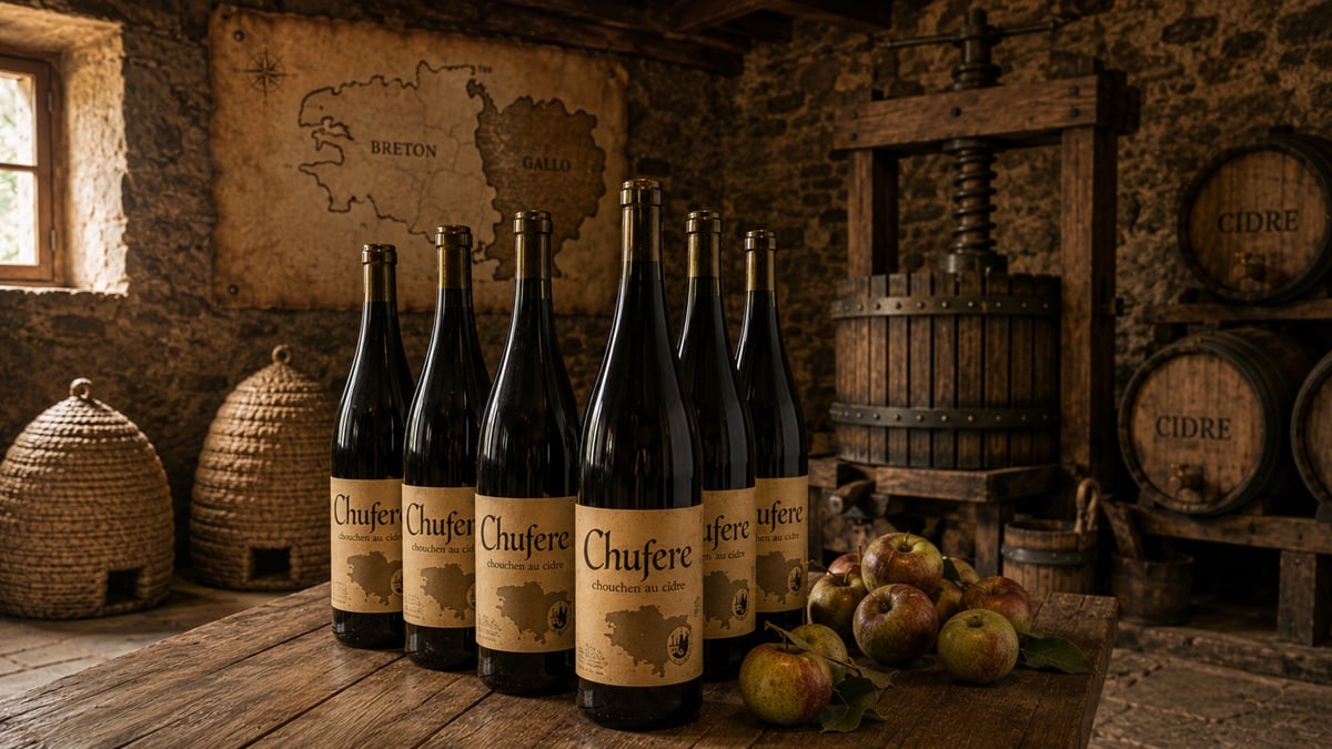 Chufere, un alcool breton à base de miel et cidre