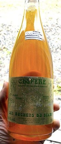 Bouteille de chufere produit par Patrick Olichon