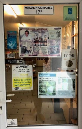 Devanture de l’Hydromellerie de Cornouaille